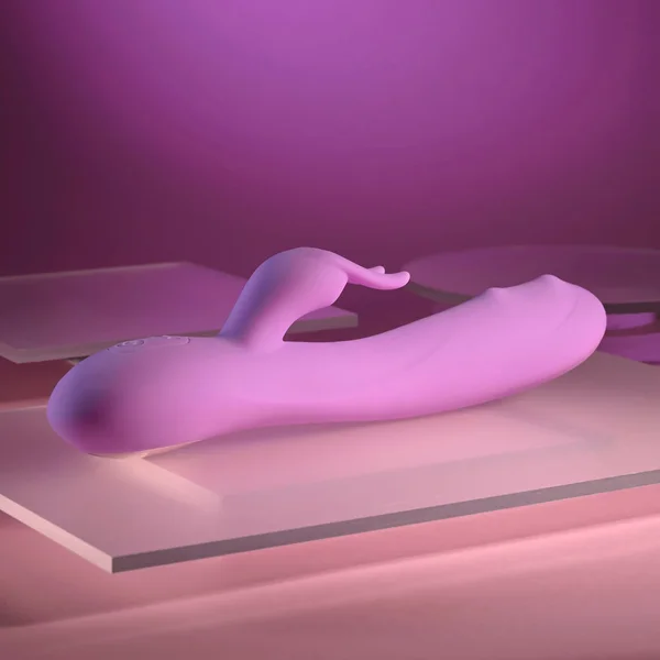 Evolved BEAD THE WAY - Pink 23.2 cm USB Rechargeable Rabbit Vibrator