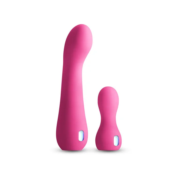 INYA Couplet - Pink - Pink USB Rechargeable Vibrators - Set of 2 Sizes — image 3 of 5