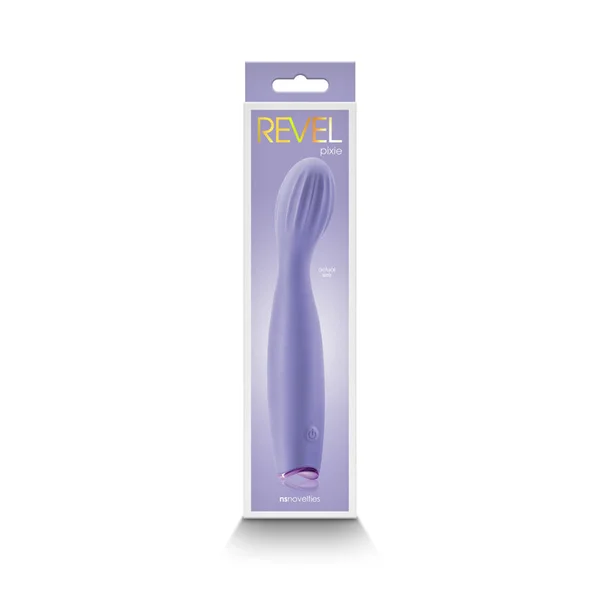 Revel Pixie - Purple - Purple 17.3 cm USB Rechargeable Vibrator — image 4 of 5