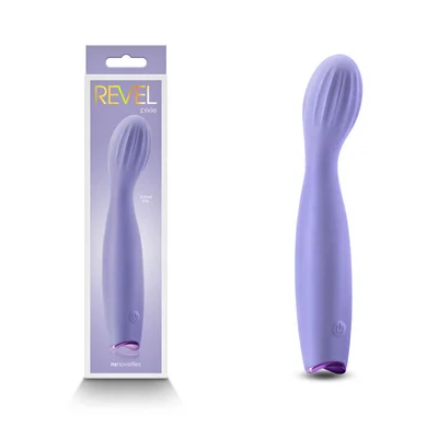 revel pixie purple purple 173 cm usb rechargeable vibrator