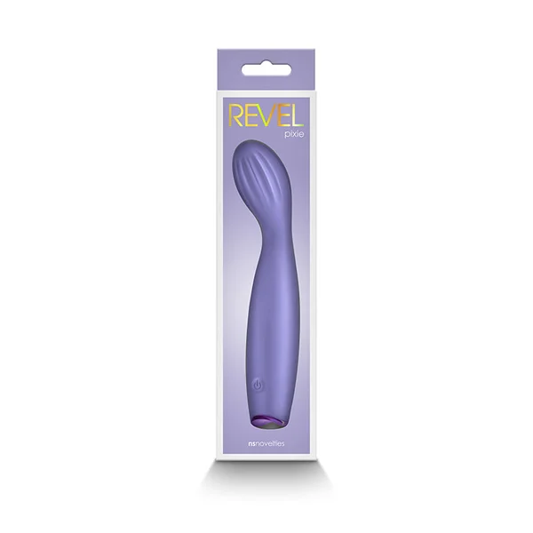 Revel Pixie - Purple - Purple 17.3 cm USB Rechargeable Vibrator — image 5 of 5