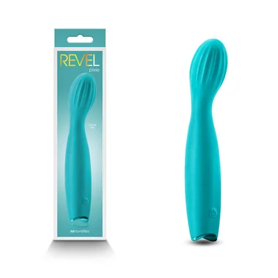 revel pixie teal teal 173 cm usb rechargeable vibrator