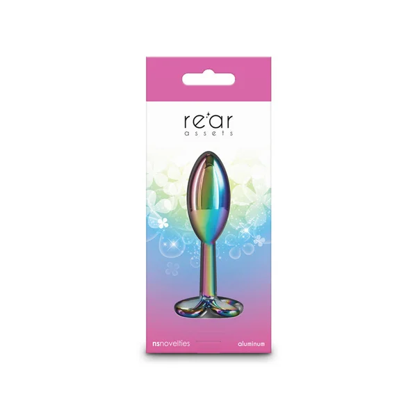 Rear Assets Clover - Multi-colour - Multicoloured 9.2 cm Metallic Butt Plug — image 6 of 6