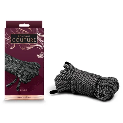 bondage couture rope black black bondage rope 76 metre