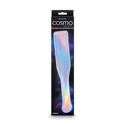cosmo bondage paddle rainbow metallic rainbow paddle