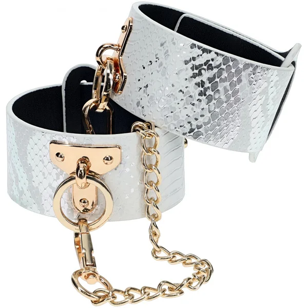 OUCH! Florence Collection - Leg Cuffs - White Restraints — image 2 of 4