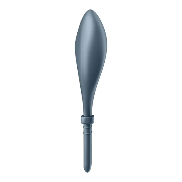 Satisfyer Bullseye - Navy - Navy Vibrating Adjustable Lasso Cock Ring — image 4 of 8
