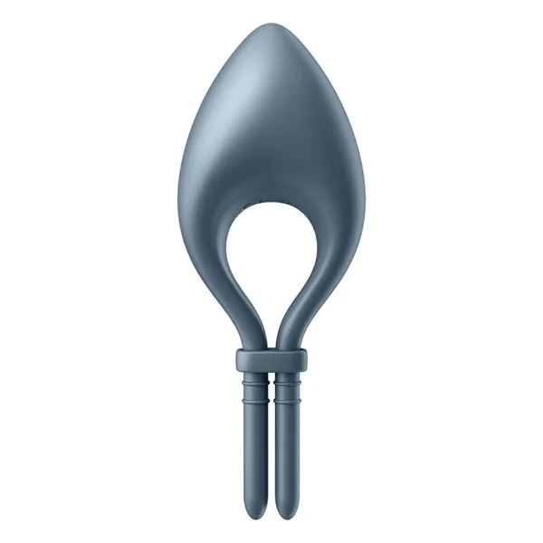 Satisfyer Bullseye - Navy - Navy Vibrating Adjustable Lasso Cock Ring — image 5 of 8