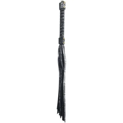 ouch florence collection flogger black flogger whip