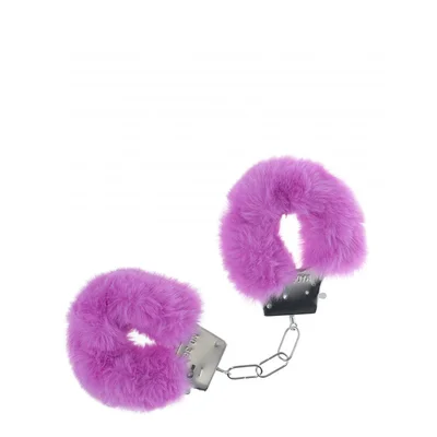 ouch classic fluffy cuffs purple purple fluffy restraints
