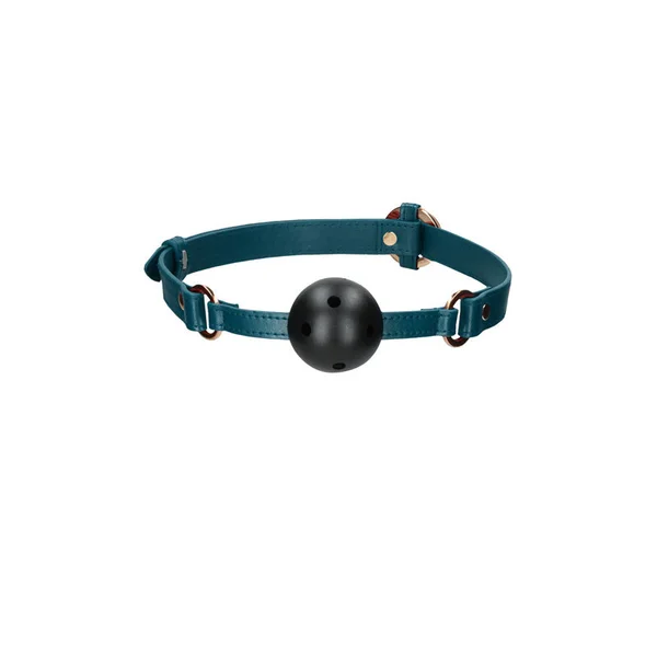 OUCH! Halo - Breathable Ball Gag - Green Mouth Restraint — image 3 of 6