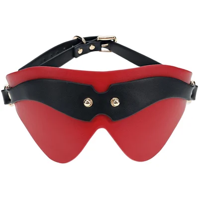 ouch milan collection blindfold blackred eyemask