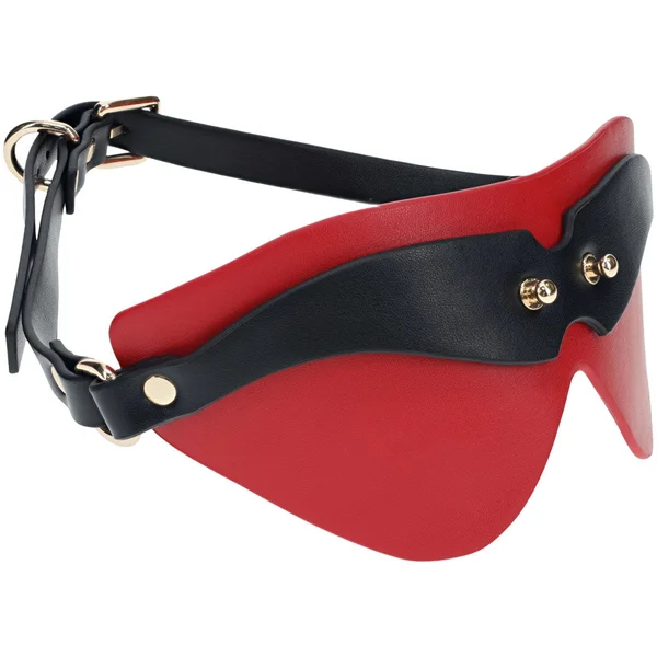 OUCH! Milan Collection - Blindfold - Black/Red Eyemask — image 2 of 2