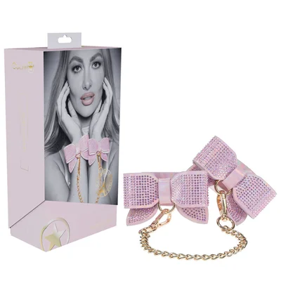ouch paris collection handcuffs pink restraints
