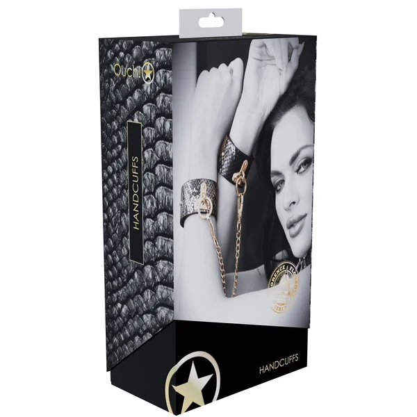 OUCH! Florence Collection - Handcuffs - Black Restraints — image 7 of 8