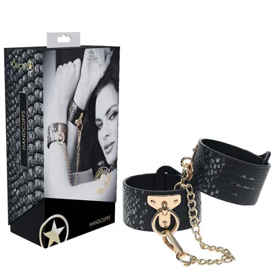 ouch florence collection handcuffs black restraints