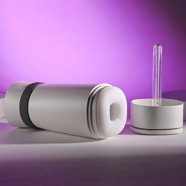 Playboy Pleasure TWIST & STROKE - White USB Rechargeable Heating Stroker with UV Cleaning — image 2 of 9