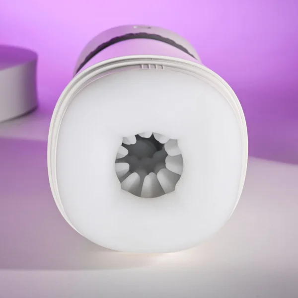 Playboy Pleasure TWIST & STROKE - White USB Rechargeable Heating Stroker with UV Cleaning — image 5 of 9