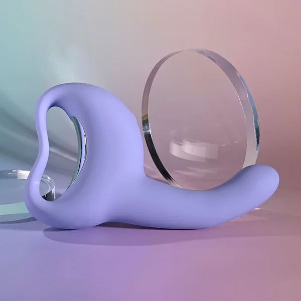 Playboy Pleasure NICE TO MEET YOU - Purple 19.5 cm USB Rechargeable Vibrator — image 2 of 9