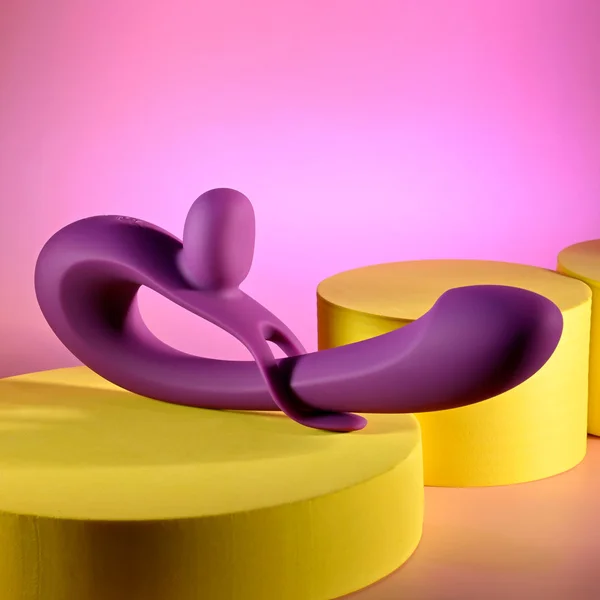 Playboy Pleasure CHA CHA SLIDE - Purple 20 cm USB Rechargeable Rabbit Vibrator — image 6 of 9