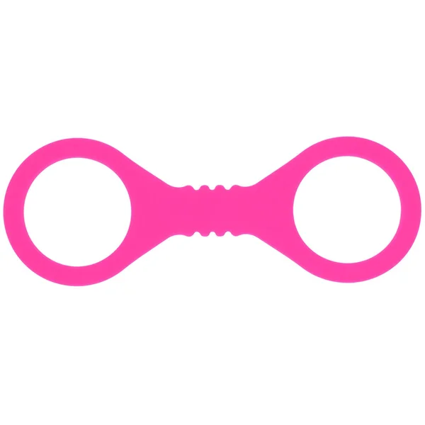 Sex & Mischief Small Hot Pink Silicone Cuffs - Hot Pink Small Restraints