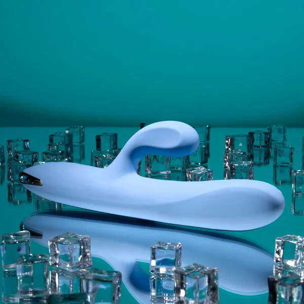 Playboy Pleasure UP AND AWAY - Blue 26.7 cm USB Rechargeable Rabbit Vibrator — image 4 of 9