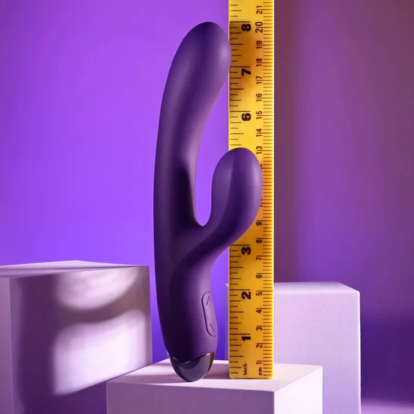 Playboy Pleasure NEW CRUSH - Purple 20.6 cm USB Rechargeable Rabbit Vibrator — image 7 of 8