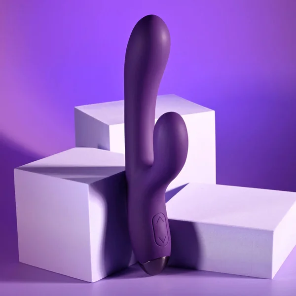 Playboy Pleasure NEW CRUSH - Purple 20.6 cm USB Rechargeable Rabbit Vibrator — image 2 of 8