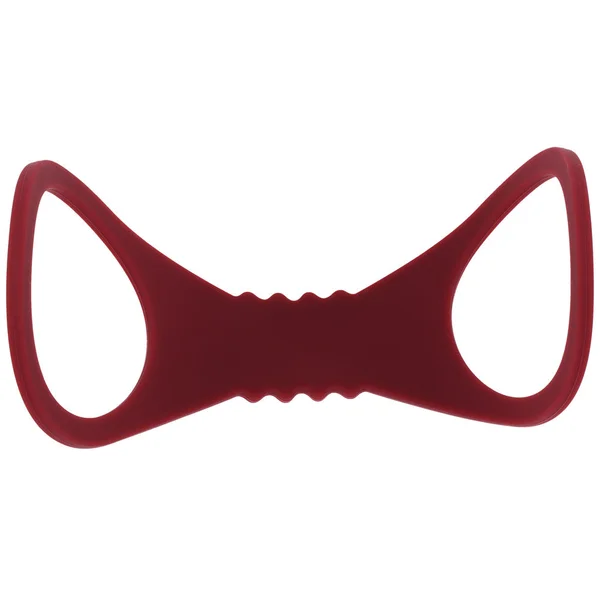 Sex & Mischief Enchanted Large Silicone Cuffs - Burgundy Large Restraints — image 6 of 8