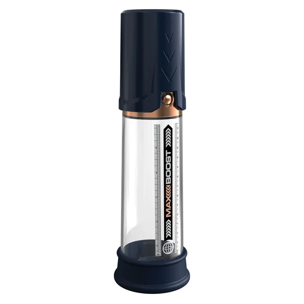 Pump Worx Max Boost - Blue - Blue Penis Pump — image 2 of 6