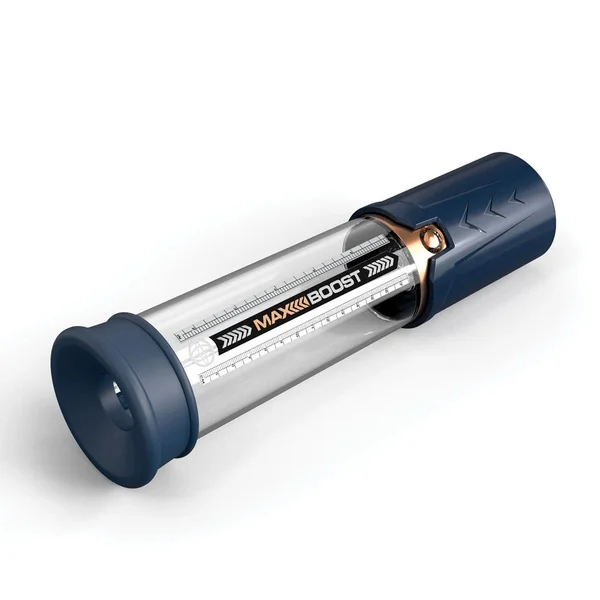 Pump Worx Max Boost - Blue - Blue Penis Pump — image 3 of 6