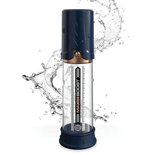 Pump Worx Max Boost - Blue - Blue Penis Pump — image 4 of 6