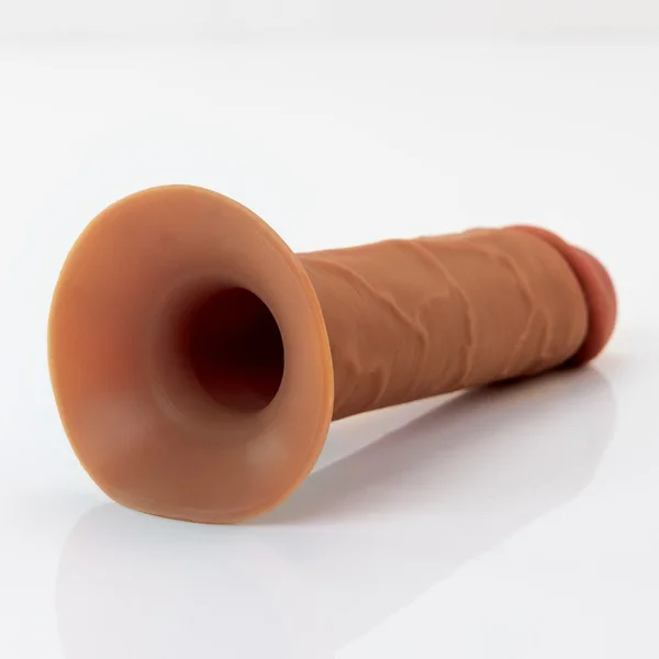 FX Elite 6'' Silicone Hollow Strap-On - Tan - Tan 15.2 cm Hollow Strap-On — image 8 of 8