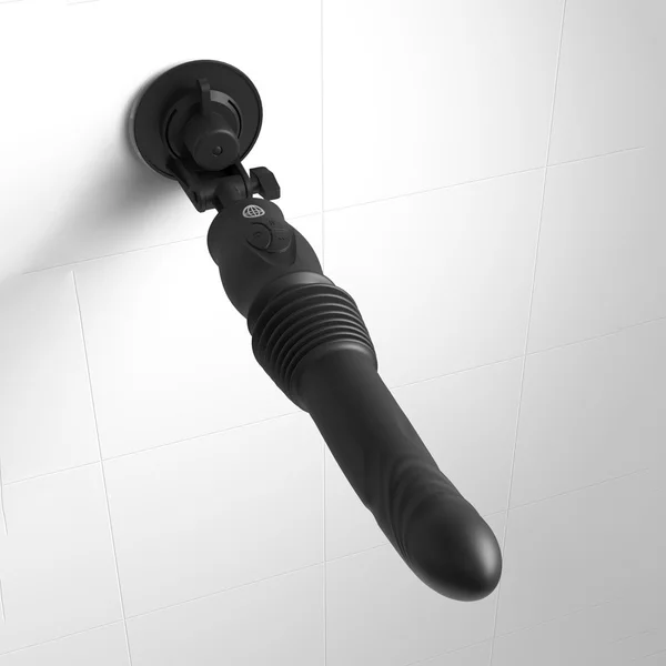 FFS Ultimate Silicone Thruster - Black - Black USB Rechargeable Thrusting Vibrator — image 3 of 8