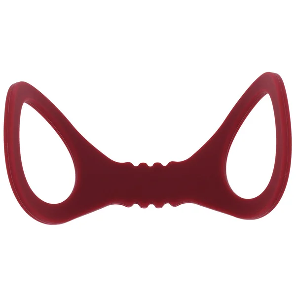 Sex & Mischief Enchanted Small Silicone Cuffs - Burgundy Small Restraints — image 6 of 8