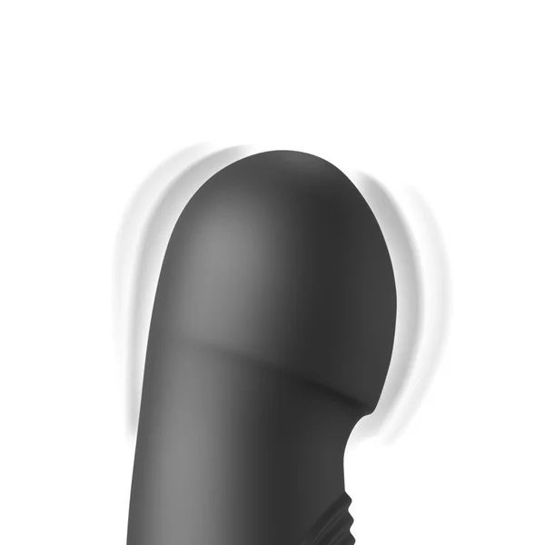 Fetish Fantasy Series Pogo Thruster - Black USB Rechargeable 23.5 cm Gyrating Rabbit Vibrator — image 5 of 8