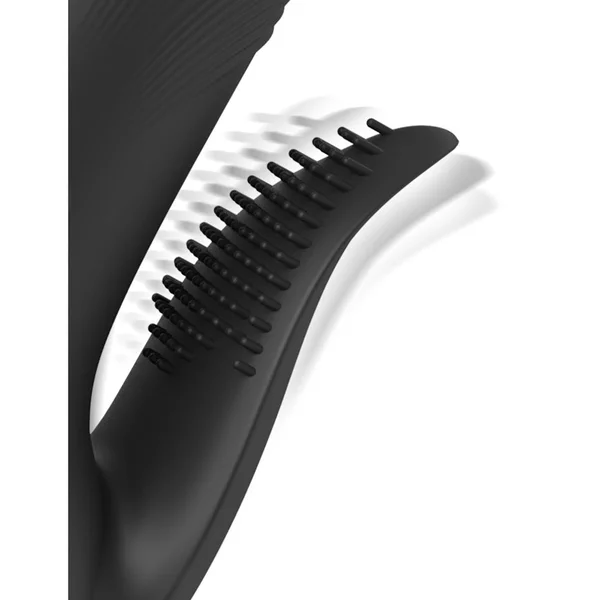 Fetish Fantasy Series Pogo Thruster - Black USB Rechargeable 23.5 cm Gyrating Rabbit Vibrator — image 6 of 8