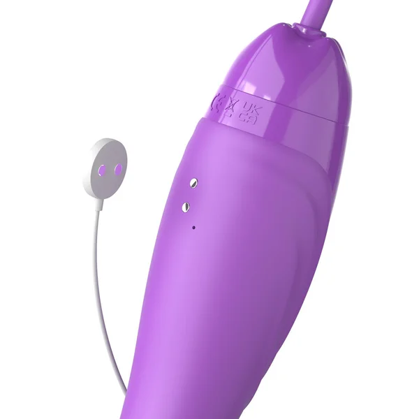 Fantasy For Her Her Ultimate Pleasure Max - Purple USB Rechargeable Vibrator with Flicking Stimulator — image 5 of 5