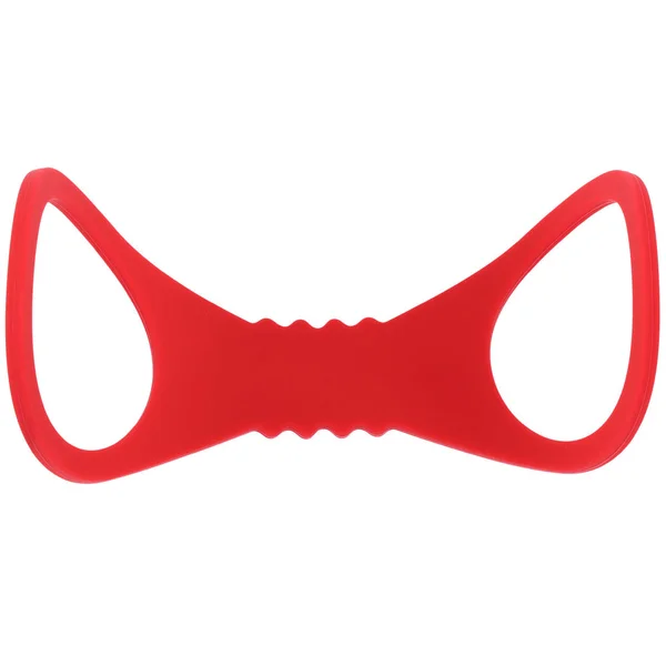 Sex & Mischief Amor Large Silicone Cuffs - Red Large Restraints — image 5 of 7