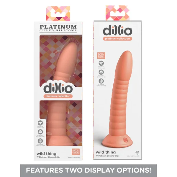 Dillio Platinum Wild Thing - Peach - Peach 17.8 cm (7'') Dong — image 5 of 5