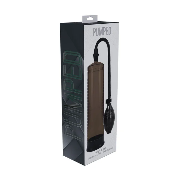 PUMPED Basic Pump 1 - Black - Black Penis Pump — image 3 of 4