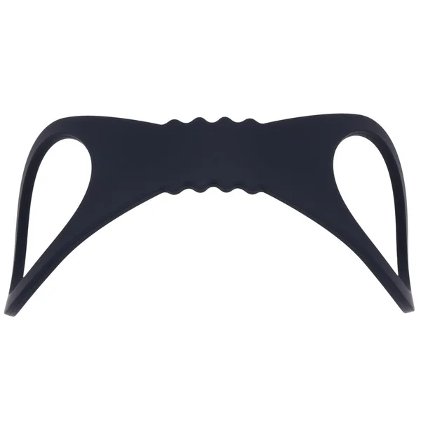 Sex & Mischief Shadow Large Silicone Cuffs - Black Large Restraints