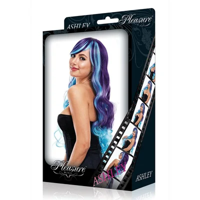 pleasure wigs ashley purpleblue