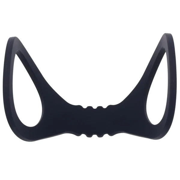 Sex & Mischief Shadow Small Silicone Cuffs - Black Small Restraints