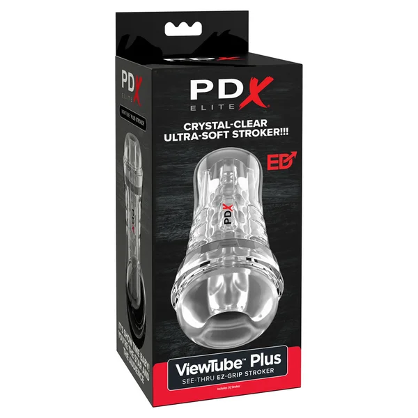 PDX Elite ViewTube EZ-Grip Stroker - Clear Stroker — image 7 of 7