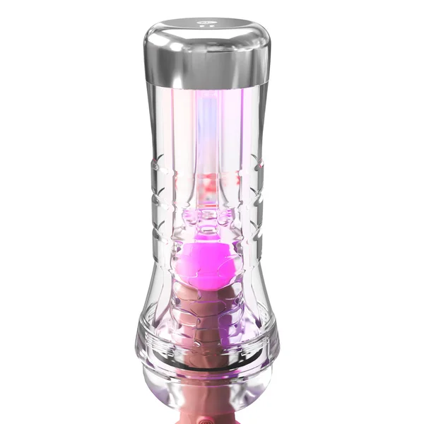 PDX Elite ViewTube XXL LED Stroker - Clear Stroker with LED Lights — image 3 of 7