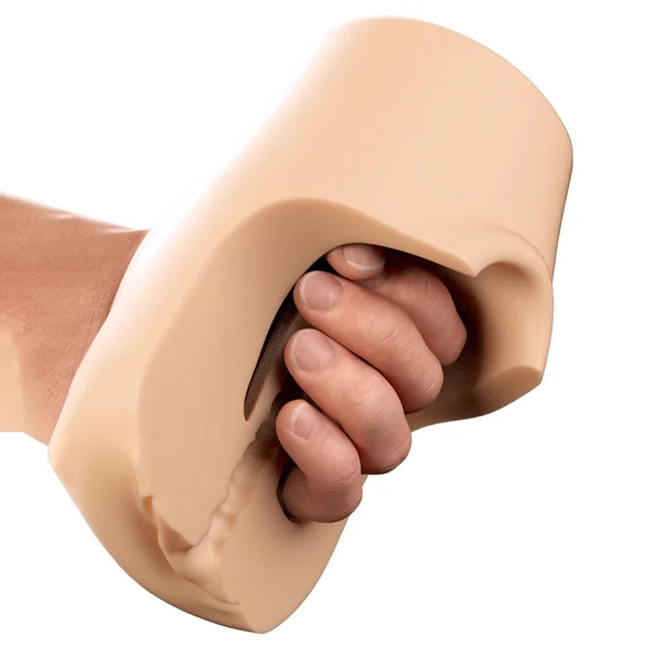 PDX Plus Pussy Pounder Squeeze Stroker - Flesh - Flesh Vagina Stroker — image 2 of 7