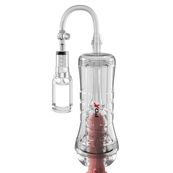 PDX Elite ViewTube Vac XXL Pump Stroker - Clear Vagina Stroker with Suction Pump — image 3 of 7