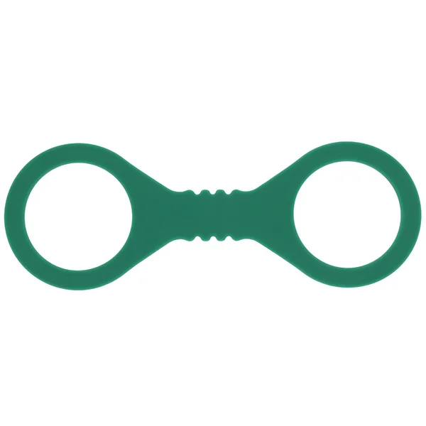 Sex & Mischief Indica Small Silicone Cuffs - Green Small Restraints — image 4 of 9