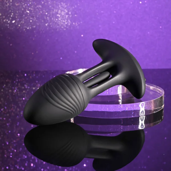Playboy Pleasure RIM SHOT - Black 11.4 cm USB Rechargeable Vibrating Butt Plug — image 5 of 9